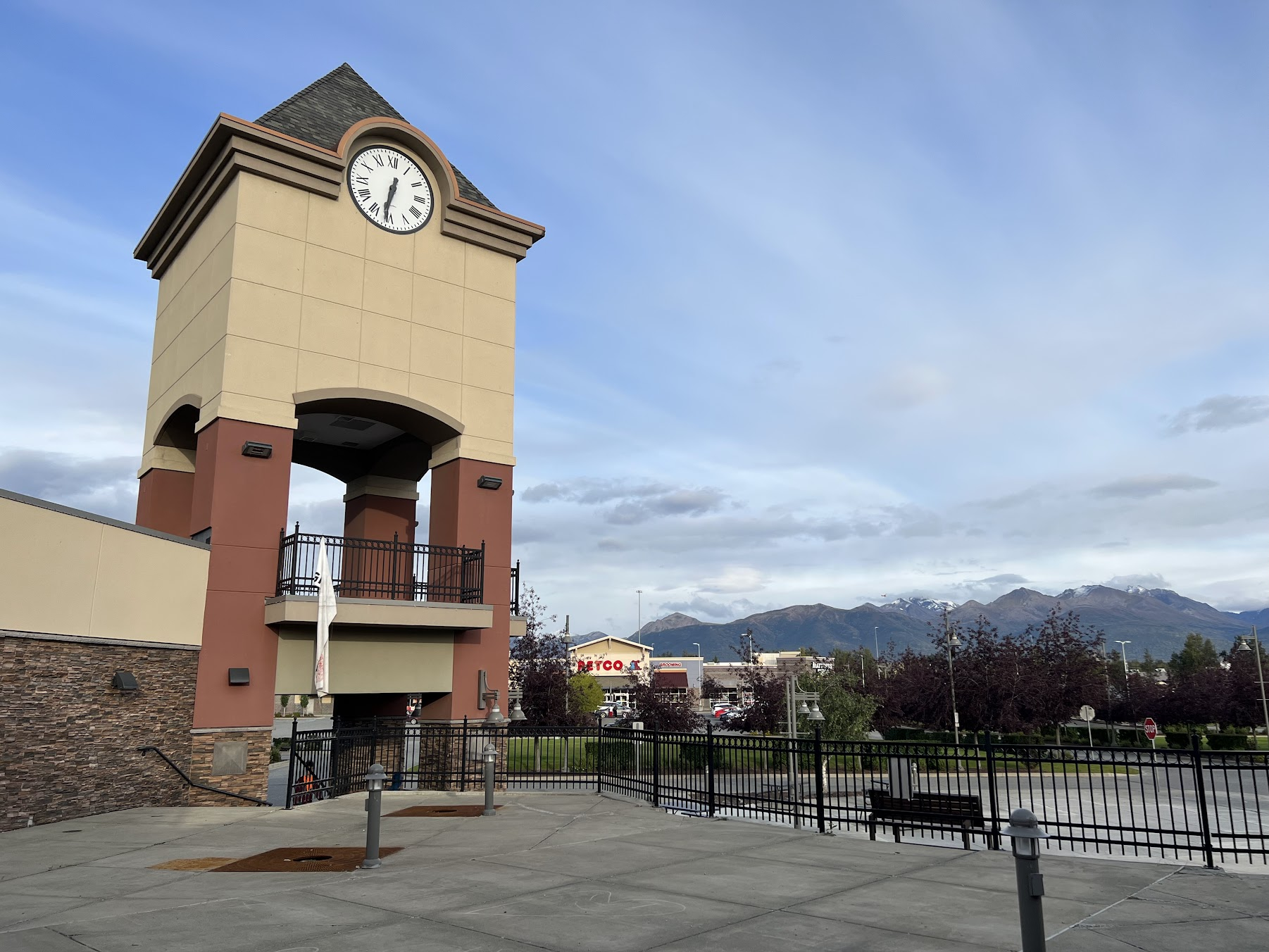 Meet me at the clock (at Glenn Square).